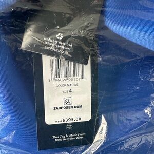 Zac Posen Kentucky Derby Blue Dress
